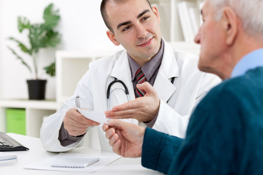 appointment of a doctor with discharge during arousal