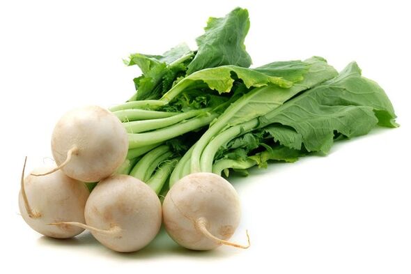 By regularly consuming turnips, a person will forget about potency problems